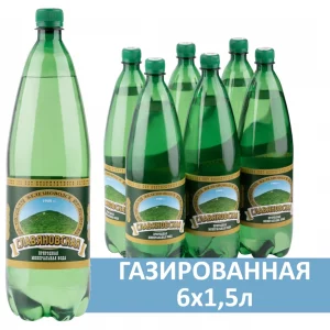 Вода Славяновская МВЖ 6шт по 1,5л ПЭТ